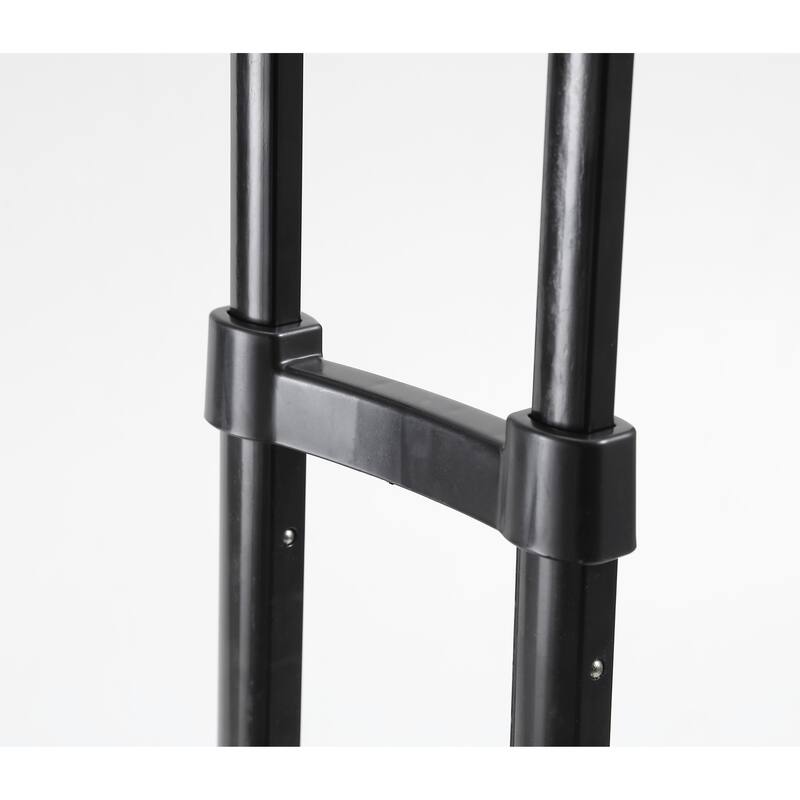 330 lb Capacity 6-wheel Retractable Hand Truck with TPR Wheels