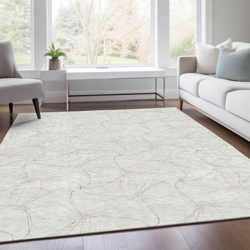 Premium Washable Super Soft Modern Symphony Mayfield Rug