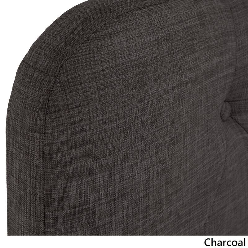 Ginny Adjustable Diamond-tufted Camel Back Bed by iNSPIRE Q Classic