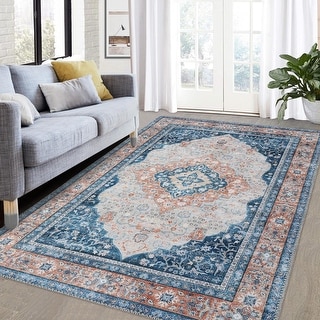 44.5×101 \"Play with ” ViNTAGE RUG Amazon.com: RUGSURE 5x7 Washable Area Rugs - Perfect