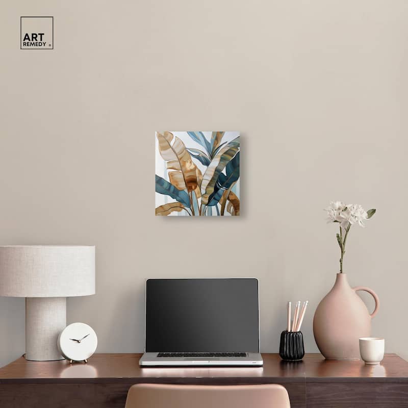 Paradise Fronds II Canvas by Art Remedy, Gallery Wrapped