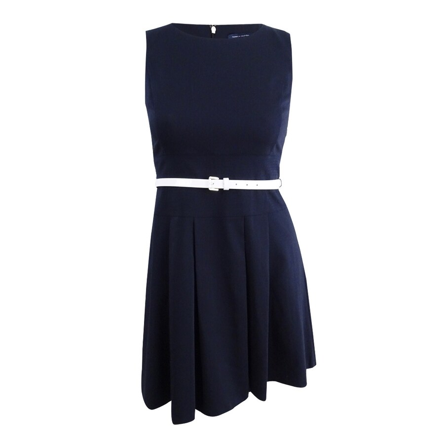 tommy hilfiger dress navy