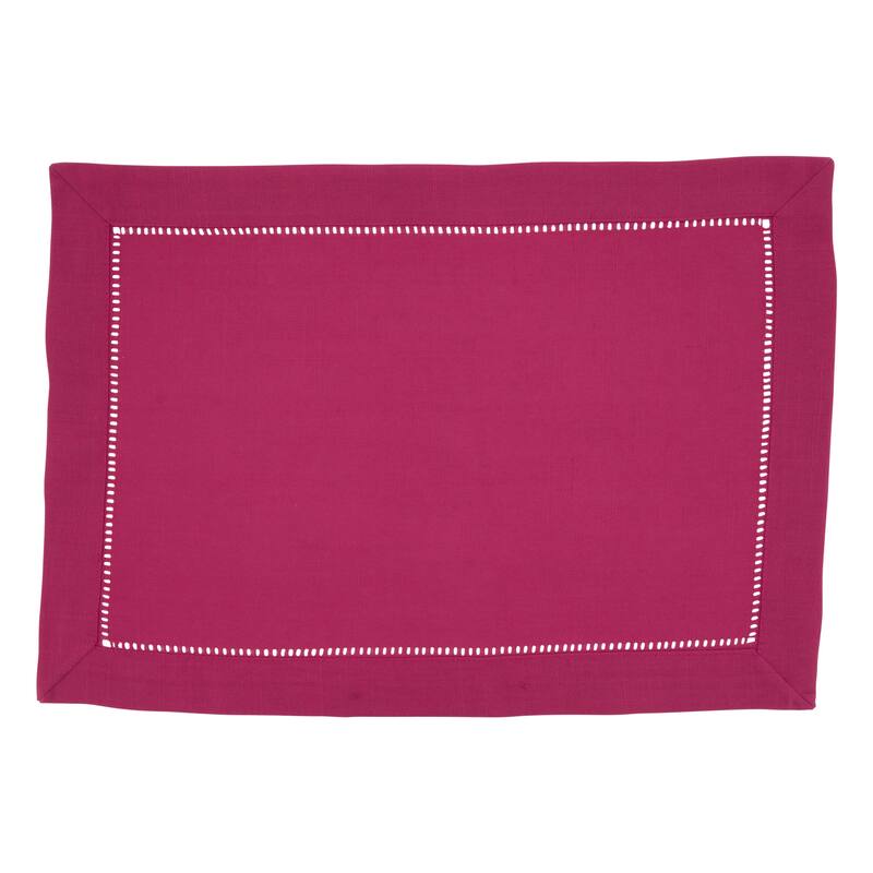 Classic Hemstitch Border Placemat (Set of 12)