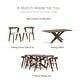 preview thumbnail 5 of 6, Furniture of America Abigail II Mid-century Modern Handcrafted Solid Wood Dining Chairs (Set of 2)
