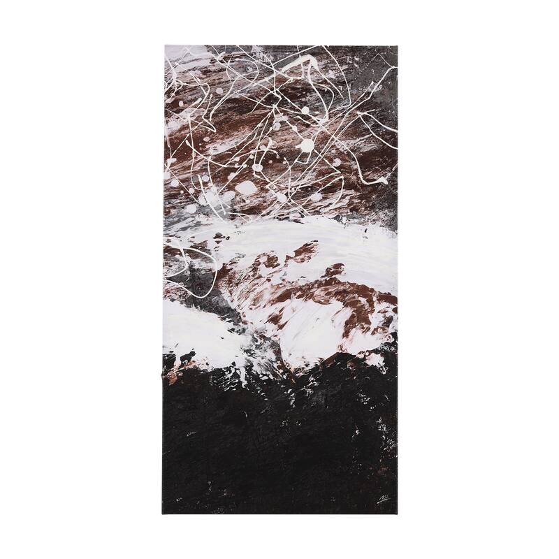 Sakura Rain III (20 x 40) Canvas Art Print - Small