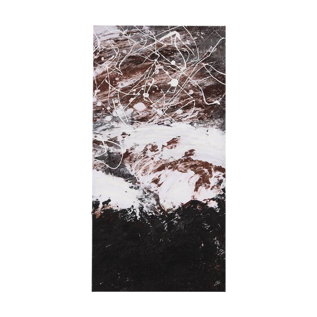 Sakura Rain III (20 x 40) Canvas Art Print