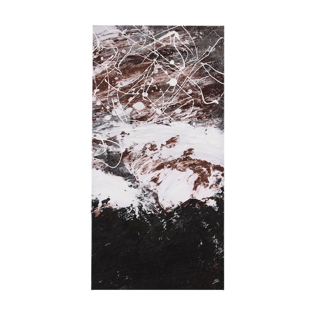 Sakura Rain III (30 x 60) Canvas Art Print