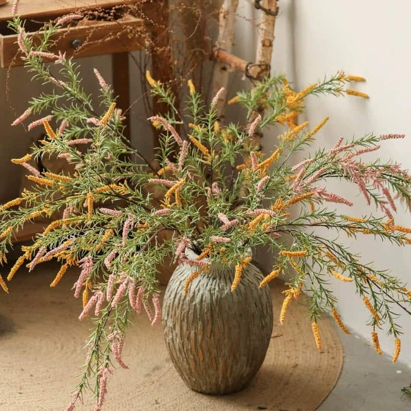 RusticReach Artificial Large Rosemary Stem 49" Tall