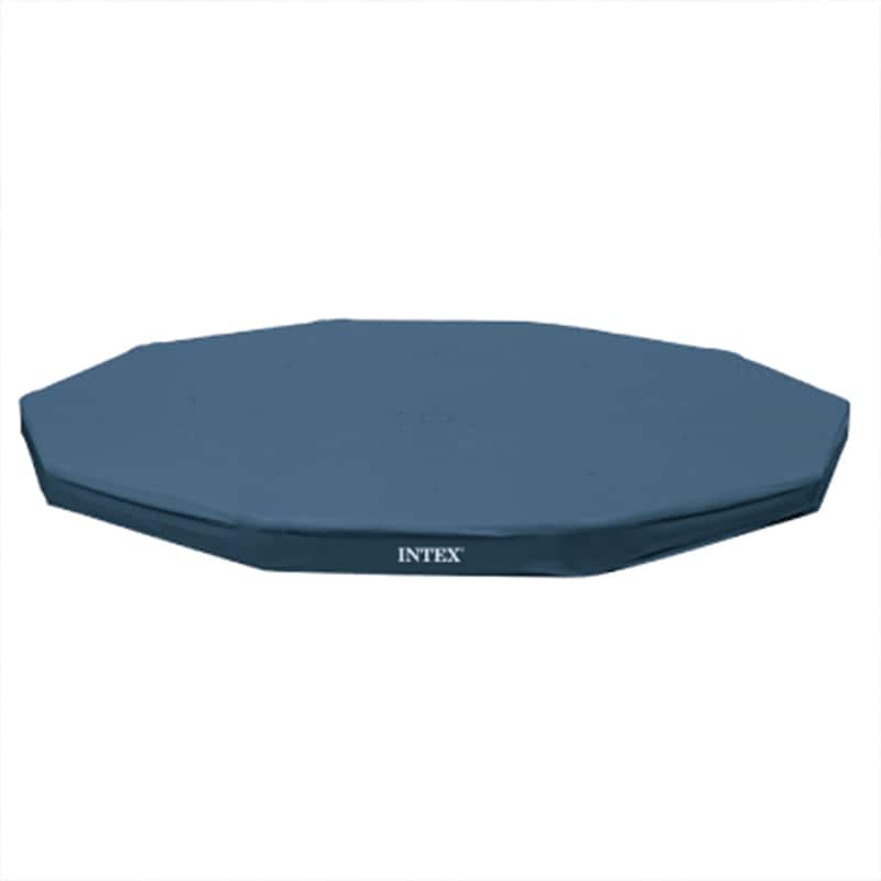 Intex 10ft x 10ft x 30in Pool w/ 10 Foot Round Pool Cover and Filter Cartridge - 45.98