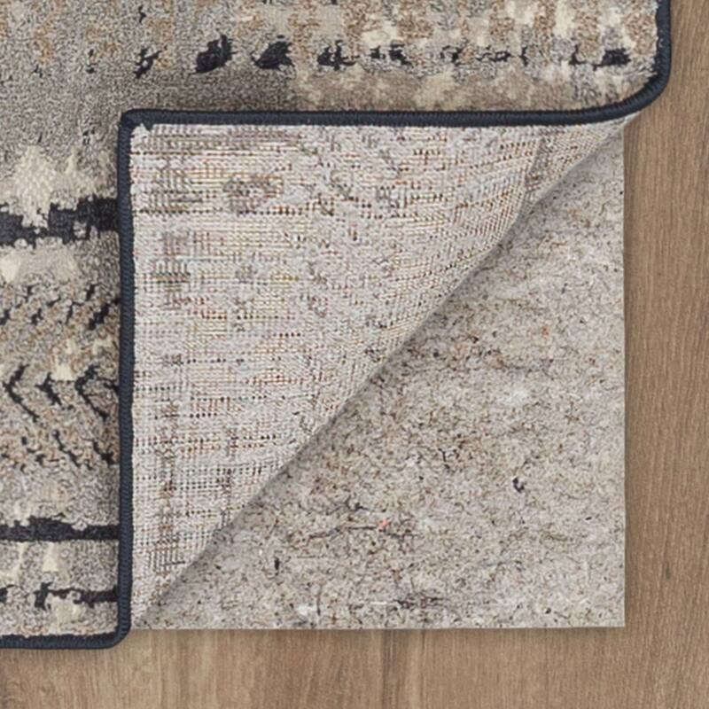 Mohawk Home Gaillard Abstract Distressed Stripe Area Rug