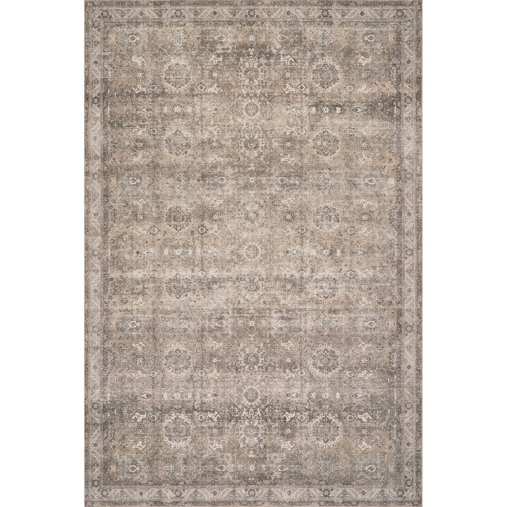 Nuloom Mirelli Antiqued Jute-Blend Area Rug