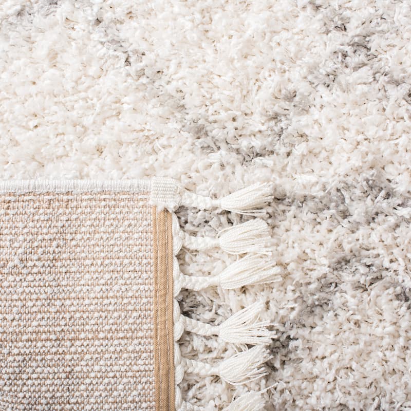 SAFAVIEH Pro Lux Shag Dottie Moroccan Tassel 2.4-inch Thick