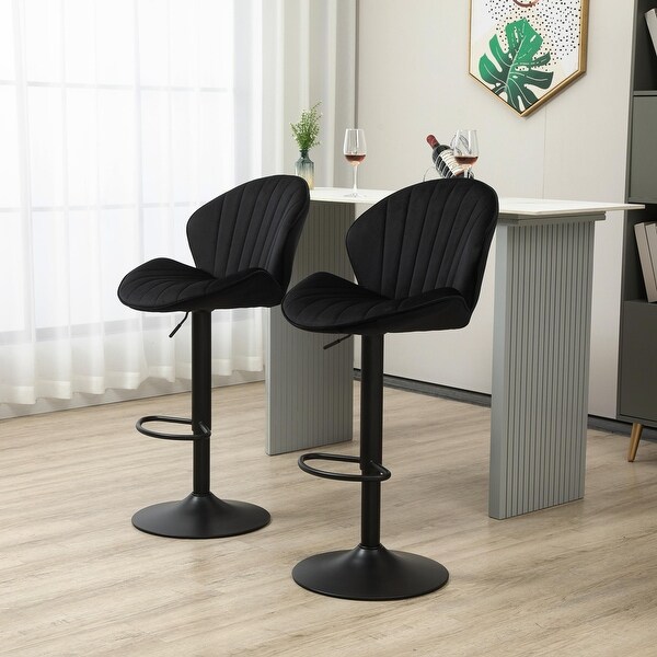 Shell back bar stools hotsell