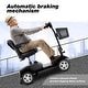 preview thumbnail 7 of 61, 4 Wheel Mobility Scooter Compact 300 Lb Load Bearing Capacity 300w Motor Wheelchair Device For Grown-ups Elderly