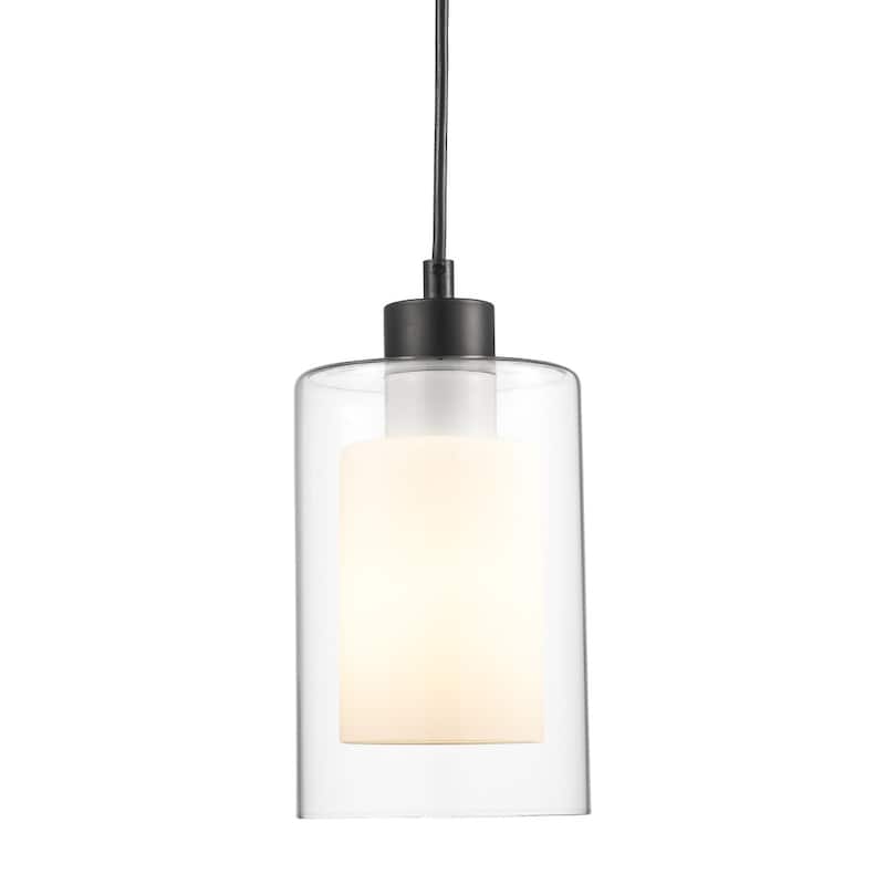 Trans Globe Lighting PND-2178 Modesto 5" Wide Mini Pendant - Black