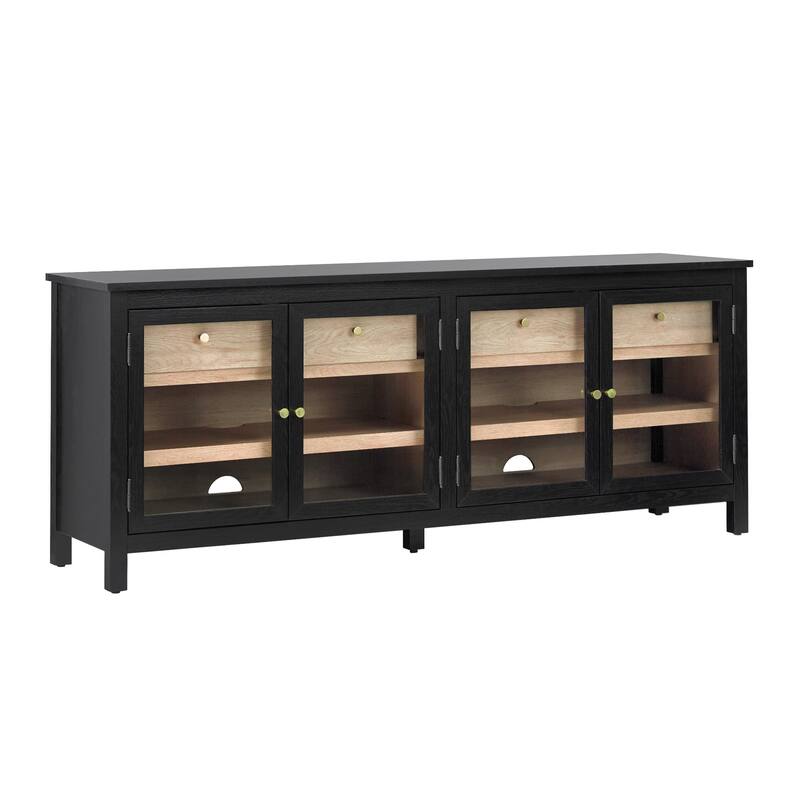 Walker Edison EZ Assembly™ Modern Sideboard with Drawers - Black
