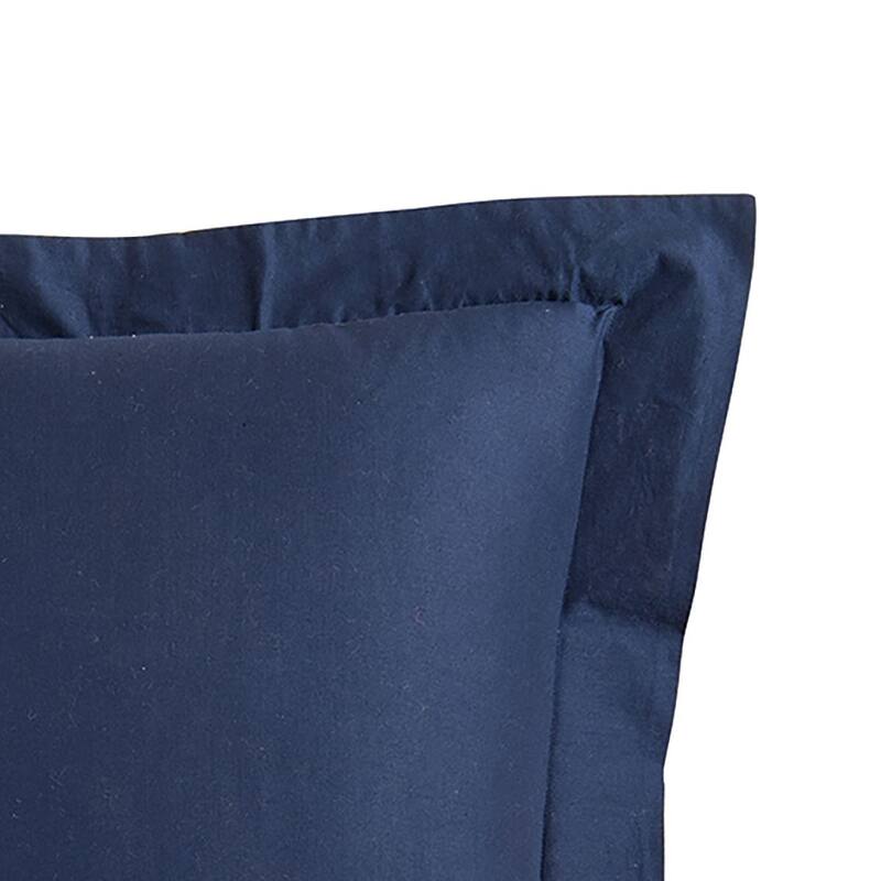 Solid Blue Euro Sham
