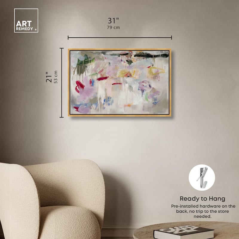 Lilac Haze Canvas by Art Remedy