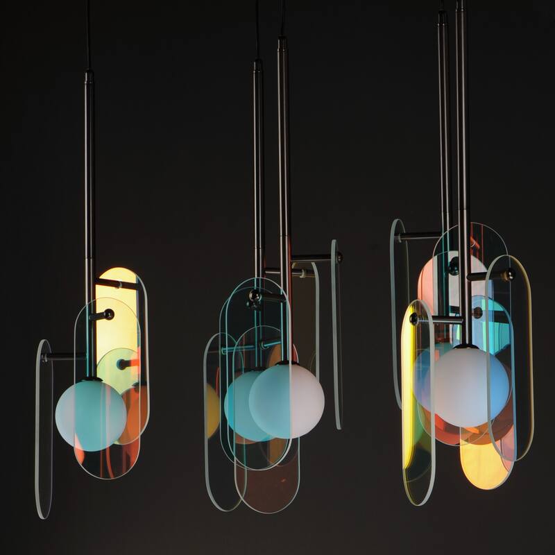 Studio M SM24815DC Megalith 5 Light 48" Wide LED Linear Chandelier by