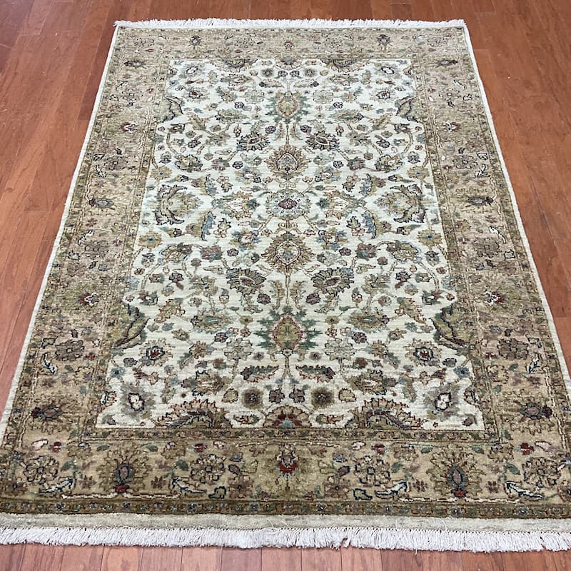 HERAT ORIENTAL Handmade Mahal Wool Rug - 4' x 6'