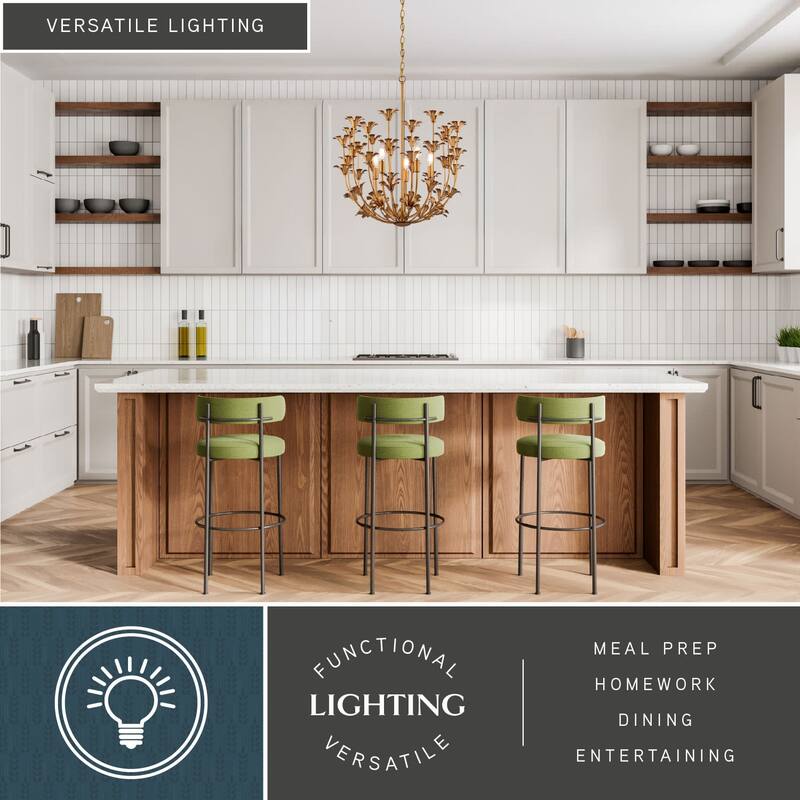 Vaxcel Lighting P0433 Camellia 5 Light 24" Wide Pendant