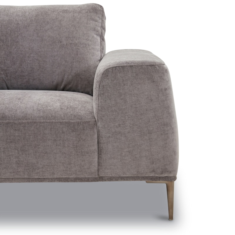 Poly & Bark Rue 113" Fabric Sectional Sofa