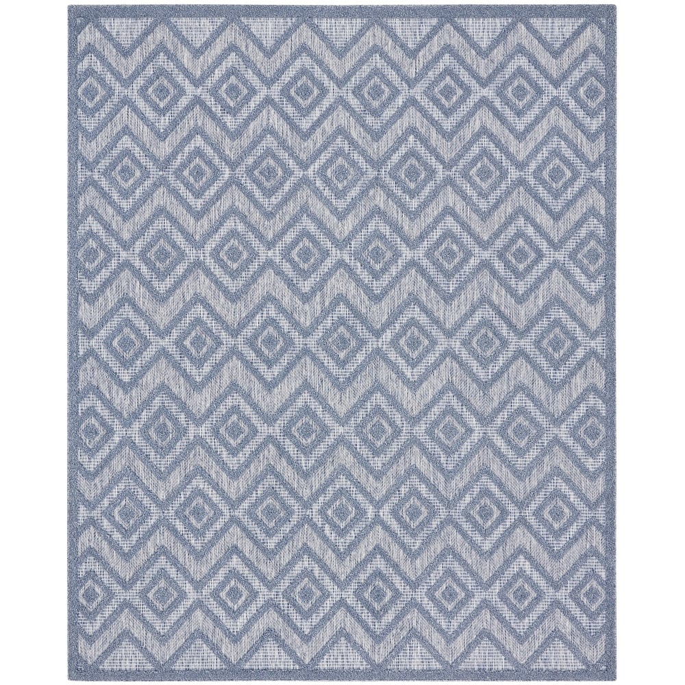 Nourison Versatile Indoor/Outdoor Geometric Flatweave Area Rug