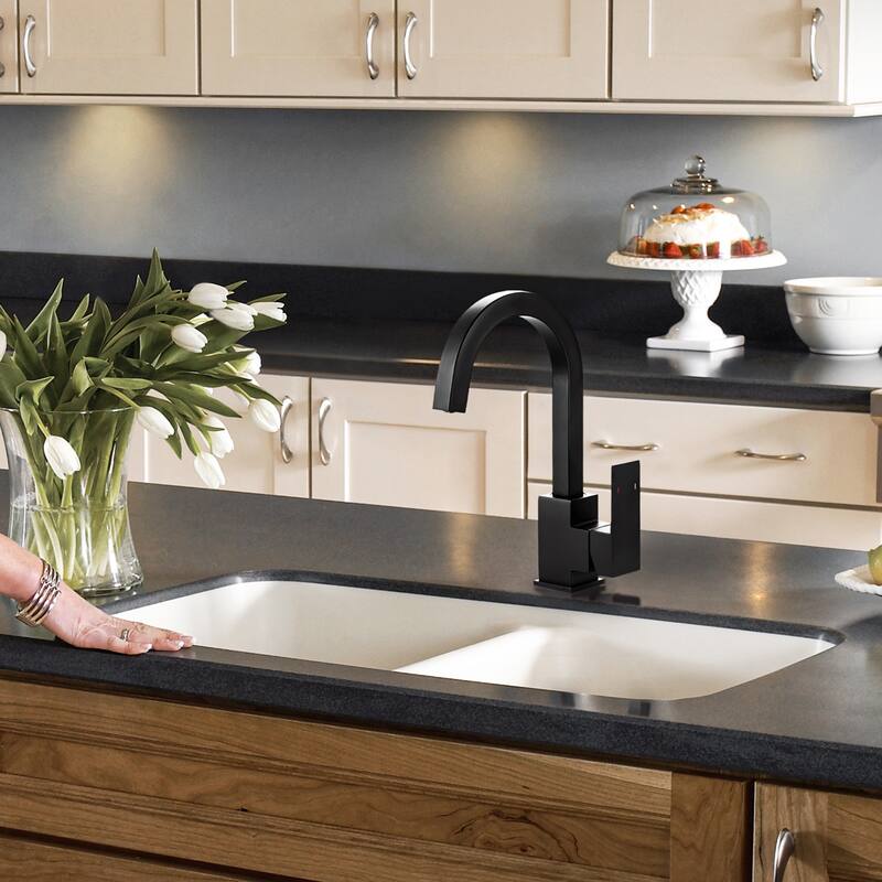 WOWOW Single-Handle Bar Faucet with Swivel Spout