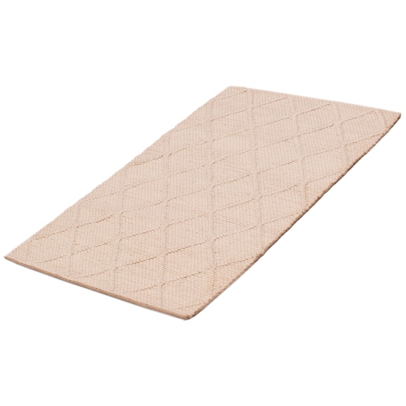 ECARPETGALLERY Braid weave Sienna Cream Wool Rug - 3'1 x 4'11