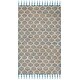 preview thumbnail 33 of 84, SAFAVIEH Handmade Cape Cod Zinca Coastal Jute Tassel Rug 2'3" x 3'9" - Navy/Natural - Rectangle