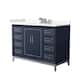 Option Dark Blue / Giotto Quartz Top / Brushed Nickel
