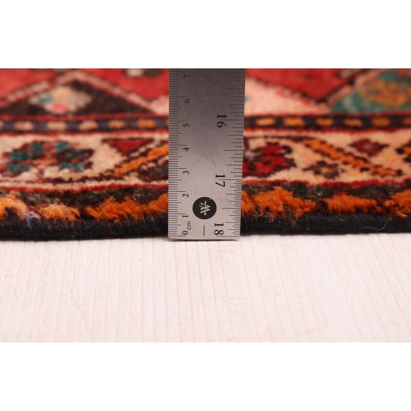 ECARPETGALLERY Hand-knotted Konya Anatolian Red Wool Rug - 4'8 x 9'4