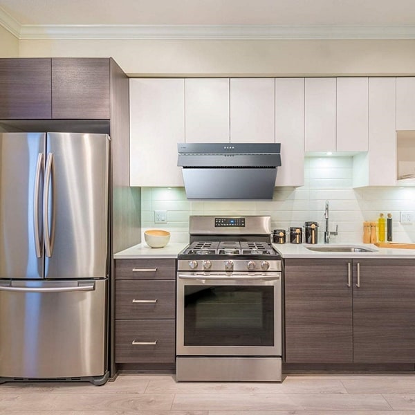 Fotile island top range hood