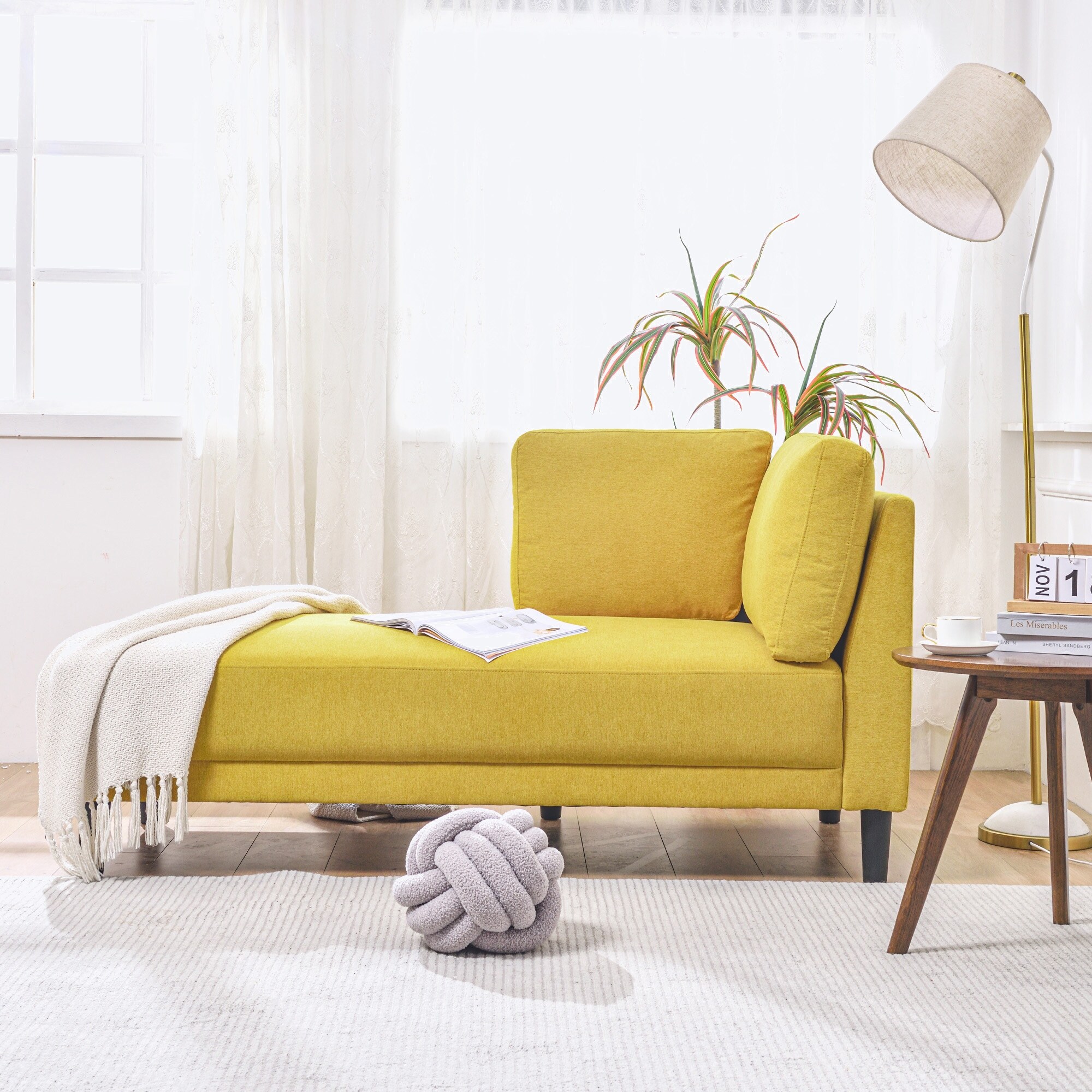 Small chaise lounge hotsell sofa