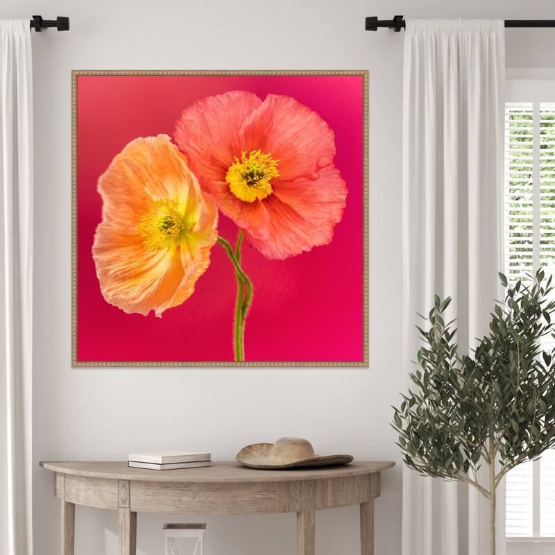 Luxuriously Lucent by Cheryl Eagers Framed Canvas Wall Art Print