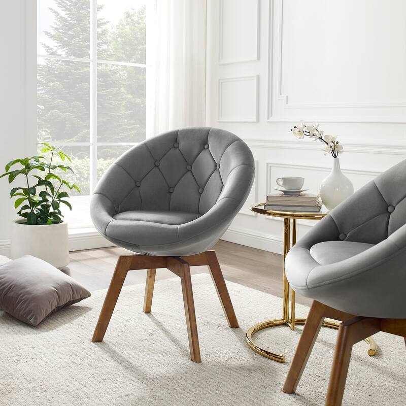 Carson Carrington Kallax Swivel Accent Chair