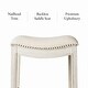 preview thumbnail 13 of 98, Maven Lane 31" Adrien Saddle Kitchen Bar Height Stool - N/A