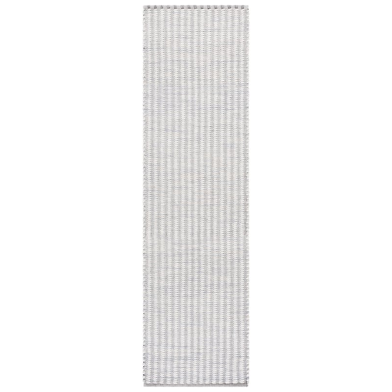 SAFAVIEH Handmade Natura Ariella Wool Rug - Ivory/Grey - 2'3" x 8' Runner
