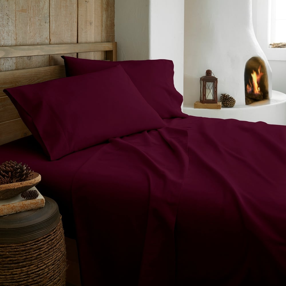 Organic Flannel Sheet Set