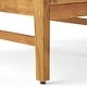preview thumbnail 48 of 86, Christopher Knight Home - Outdoor Patio Conversation Set, Acacia Wood Frame, Cushions & Slatted Coffee Table