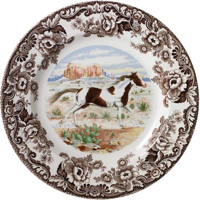 Spode Woodland Dinner Plate Horse Motif