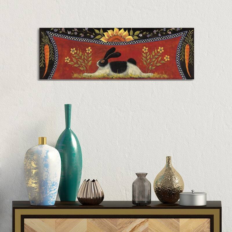 iCanvas "Sunny Bunny II" by Lisa Hilliker Canvas Print - 12x36x1.5