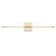 preview thumbnail 74 of 105, Conley 28" Dimmable Integrated LED Metal Wall Sconce, by JONATHAN Y Gold - Single Lamp