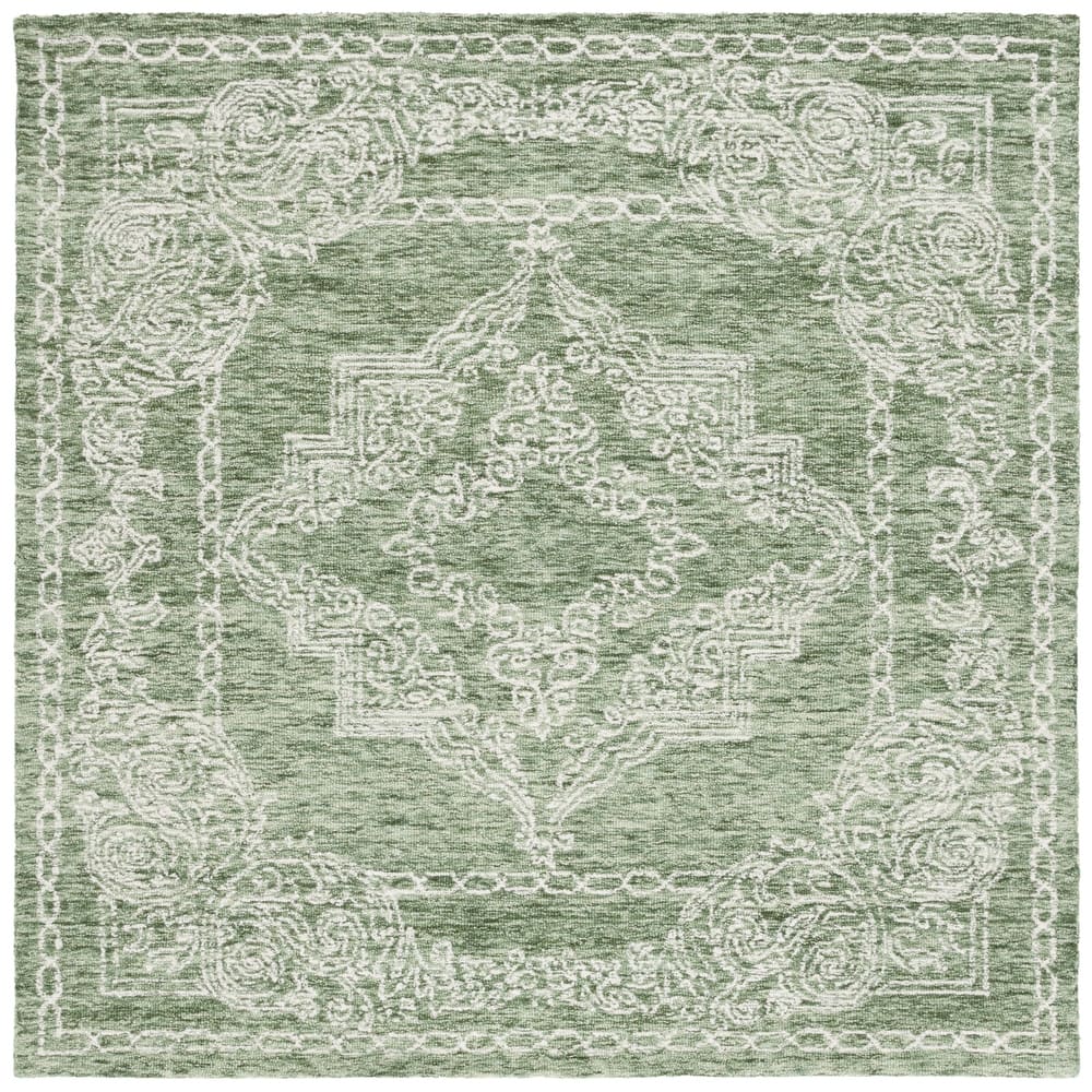 SAFAVIEH Handmade Metro Helmtraud French Country Wool Rug