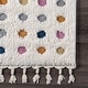 preview thumbnail 5 of 10, Nuloom Aurelia Dotted High-Low Kids Area Rug