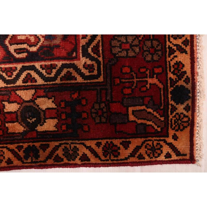 ECARPETGALLERY Hand-knotted Anadol Vintage Red Wool Rug - 5'0 x 9'11