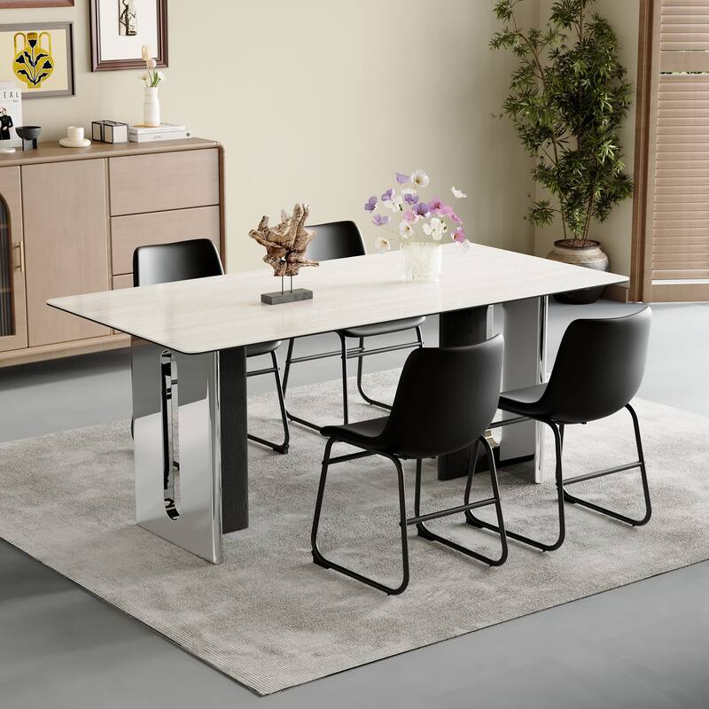 Upholstery Dining Chairs Bar Stools Set of 4