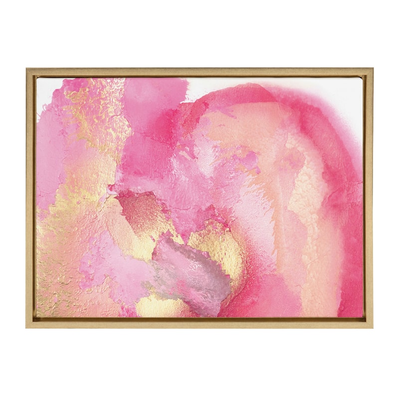 Kate and Laurel Sylvie Golden Hour Frame Canvas by Mentoring Positives