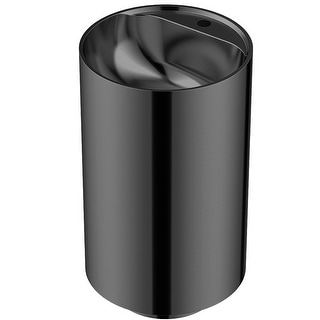 Karran Cinox Stainless Steel Round Pedestal Sink