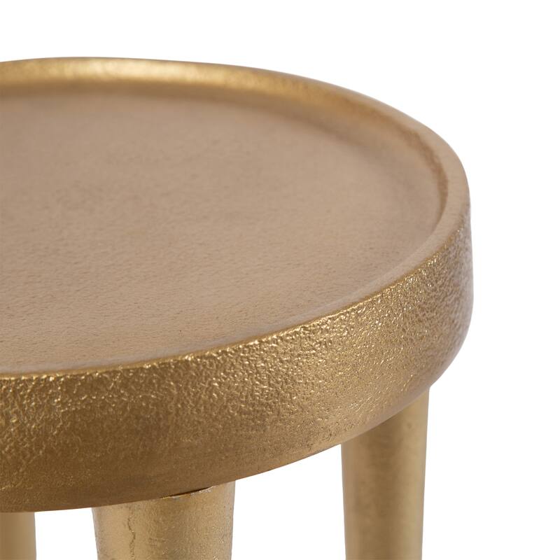 Kate and Laurel Rava Metal Drink Table